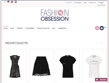 Tablet Screenshot of fashionobsession.nl